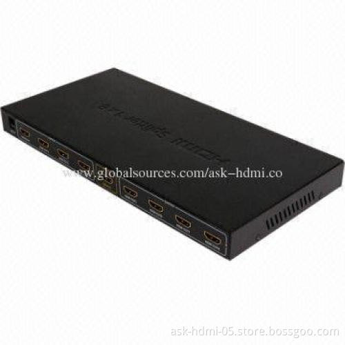 HDMI Splitter, 1x8 with 4K